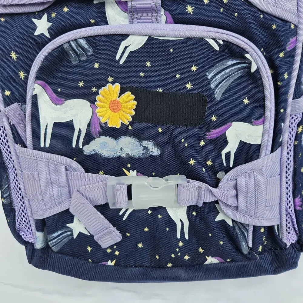 Pottery Barn Kids Mackenzie Unicorn Small Backpack w/Matching Lunch Bag NEW!